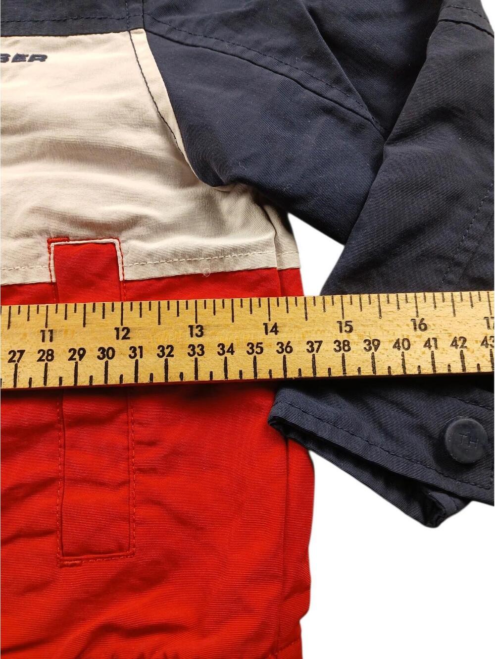Tommy Hilfiger Kids Windbreaker 2-3Y Colorblock Hooded Light Jacket Boys - Picture 2 of 7